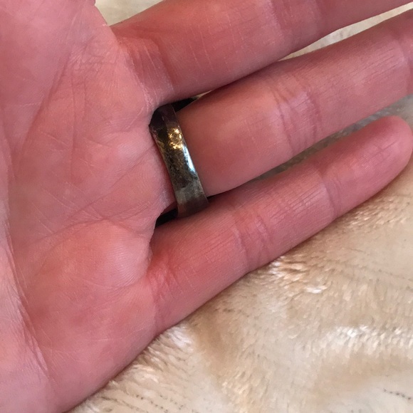 Ariella Collections Dark Grey Rhinestone Ring - Picture 3 of 8